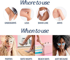 Veet Leg and Body Hair Remover Cold Wax Strips, 40 ct (Pack of 6)