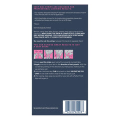 Veet Ready-to-Use Dermatologically Tested 40 Count Hair Remover Wax Strip Kit for Legs & Body (2 Pack)