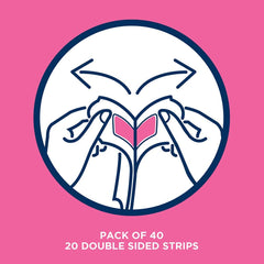 Veet Ready To Use Wax Strips Normal x 40